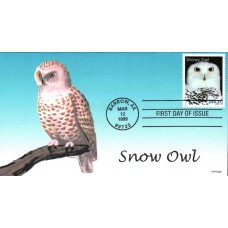 #3290 Snowy Owl Heritage FDC