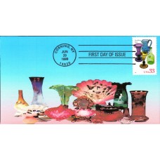 #3325 Free-Blown Glass Heritage FDC