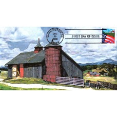 #3449 Flag Over Farm Heritage FDC