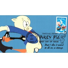 #3534 Porky Pig Heritage FDC