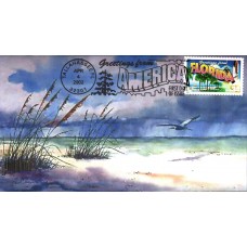 #3569 Greetings From Florida Heritage FDC