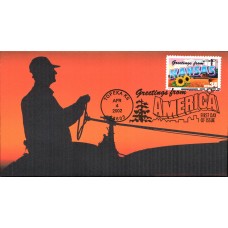 #3576 Greetings From Kansas Heritage FDC