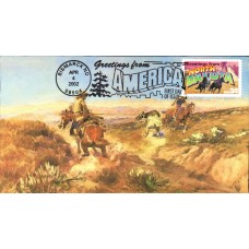 #3594 Greetings From North Dakota Heritage FDC