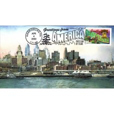 #3598 Greetings From Pennsylvania Heritage FDC