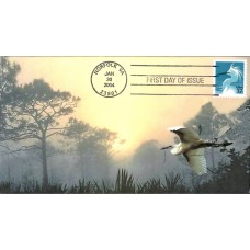 #3830 Snowy Egret Heritage FDC