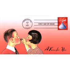 #4122 Love and Kisses Heritage FDC