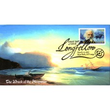 #4124 Henry Wadsworth Longfellow Heritage FDC