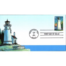 #4149 Umpqua River Lighthouse Heritage FDC