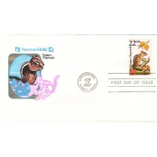 #2297 Eastern Chipmunk Farnam FDC