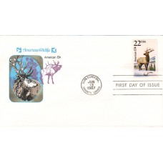 #2328 American Elk Farnam FDC