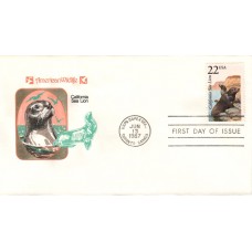 #2329 CA Sea Lion Farnam FDC