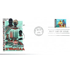 #3175 Kwanzaa Farnam FDC