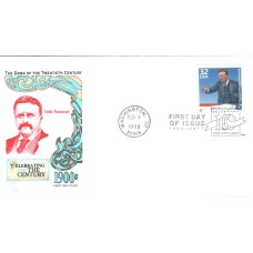 #3182b Theodore Roosevelt Farnam FDC