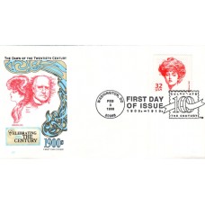 #3182m Gibson Girl Farnam FDC