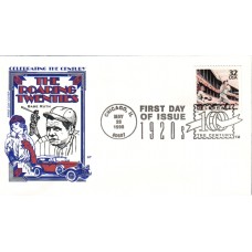 #3184a Babe Ruth Farnam FDC