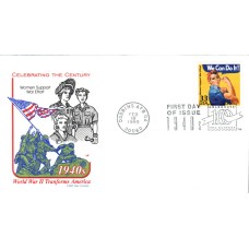 #3186e Rosie the Riveter Farnam FDC