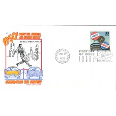 #3187j Yankees - Dodgers W. Series Farnam FDC