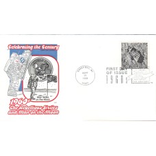 #3188c Man Walks on the Moon Farnam FDC