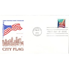 #3278 Flag Over City Farnam FDC