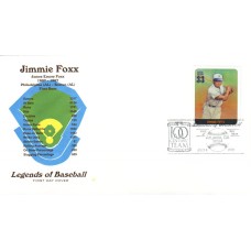 #3408n Jimmie Foxx Farnam FDC