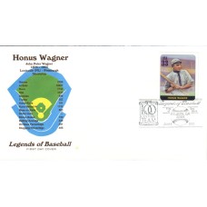 #3408q Honus Wagner Farnam FDC