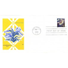 #3487 Longiflorum Lily Farnam FDC