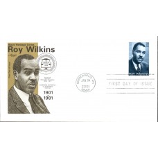 #3501 Roy Wilkins Farnam FDC