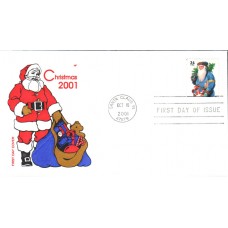 #3538 Santa Claus Farnam FDC