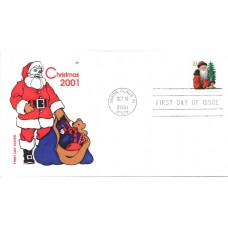 #3543 Santa Claus Farnam FDC