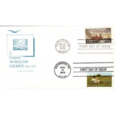 #4473 Winslow Homer Dual Farnam FDC