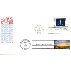 #5091 Indiana Statehood Dual Farnam FDC