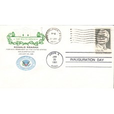 Ronald Reagan 1981 Farnam Inauguration Cover