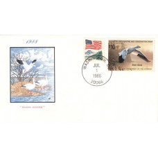 #RW55 Snow Goose Farnam FDC