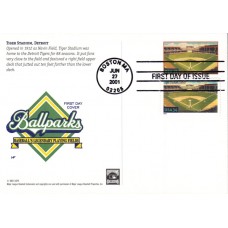 #UX366 Tiger Stadium Combo Farnam FDC