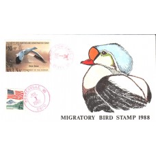 #RW55 Snow Goose Hidalgo FDC