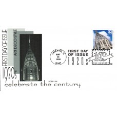 #3184j Art Deco Style Hobby Link FDC