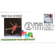 #3190e Figure Skating Hobby Link FDC