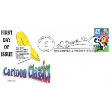 #3204 Sylvester and Tweety Hobby Link FDC