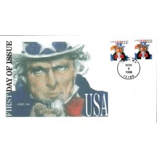 #3259//63 Uncle Sam Hobby Link FDC