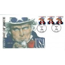 #3263 Uncle Sam PNC Hobby Link FDC