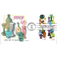 #3325-28 American Glass Hobby Link FDC