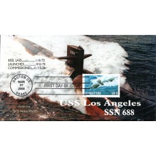 #3372 Submarine USS Los Angeles SSN688 Hobby Link FDC