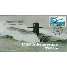 #3372 Submarine USS Albuquerque SSN706 Hobby Link FDC