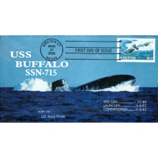 #3372 Submarine USS Buffalo SSN715 Hobby Link FDC