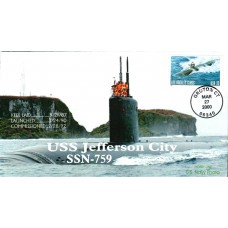 #3372 Submarine USS Jefferson City SSN759 Hobby Link FDC