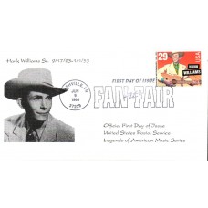 #2723 Hank Williams Homespun FDC