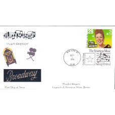 #2853 Ethel Merman Homespun FDC