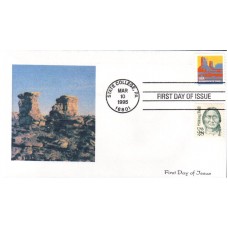 #2902 Butte Montana Homespun FDC