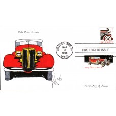 #2905 Antique Automobile Homespun FDC