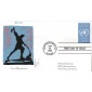 #2974 United Nations Homespun FDC